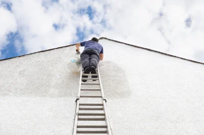 Peinture extérieure à Trégonneau — façades et ravalement